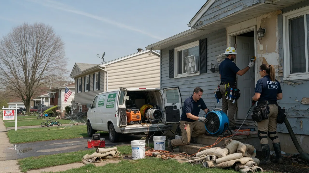 Flood Cleanup in Bentleyville, PA near me